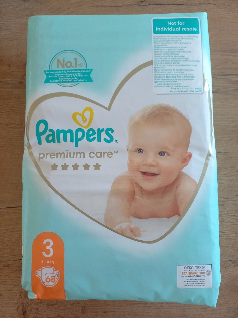 pampers 6 68sztuk