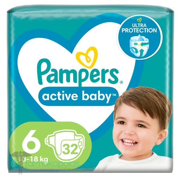 pampers 6 active baby