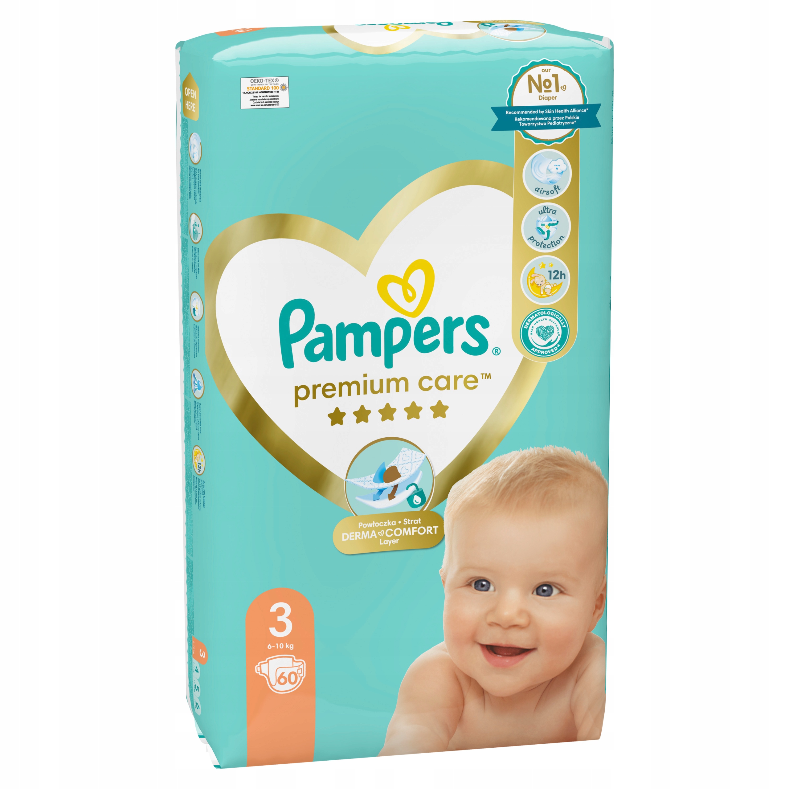 pampers 60 szt