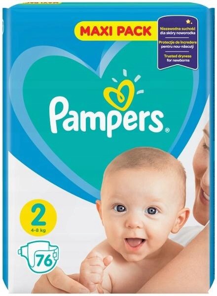 pampers 76 szt active baby 2