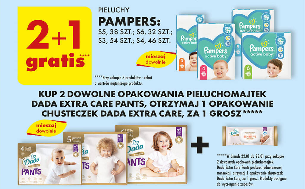 pampers 8-14kg biedronka