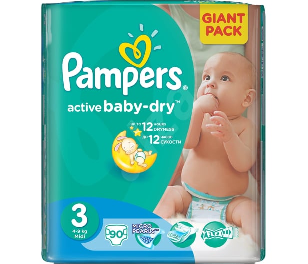 pampers activ baby dry 4 miesieczny zapas