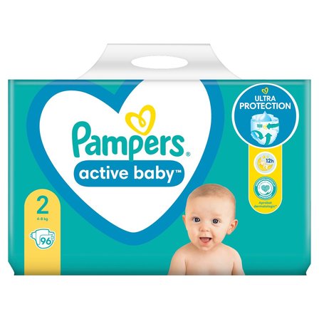 pampers activ baby rozmiar 2 17 sztuk