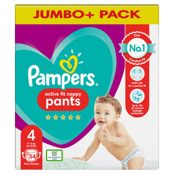 pampers activ fit 4 5