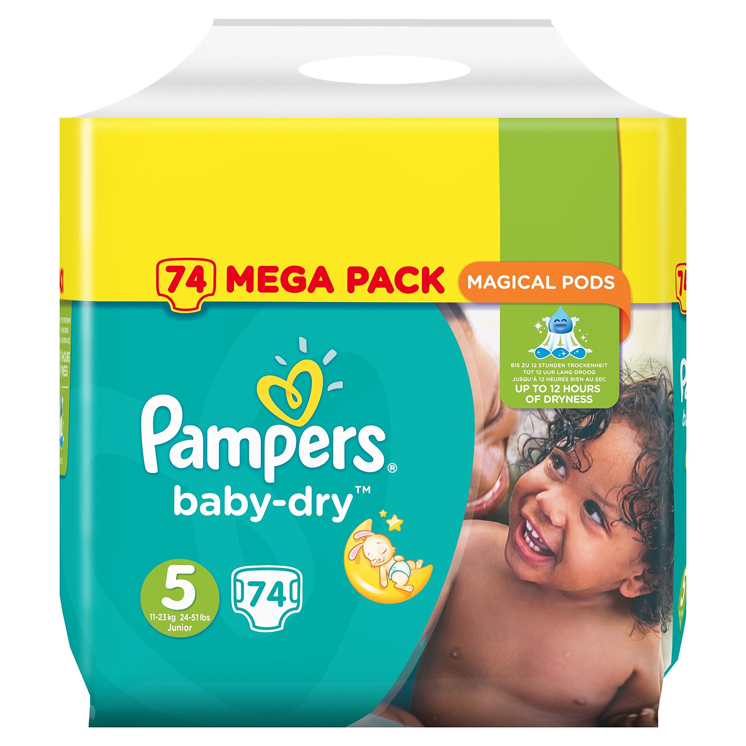 pampers active 5 mega pack