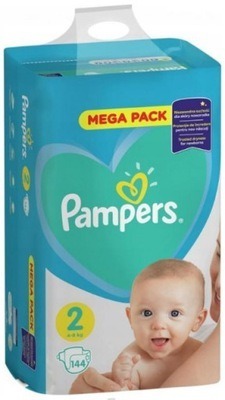 pampers active baby 2 144szt