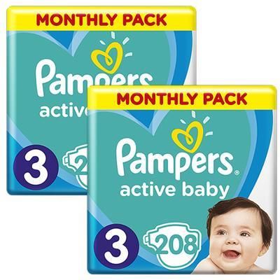 pampers active baby 3 ceneo