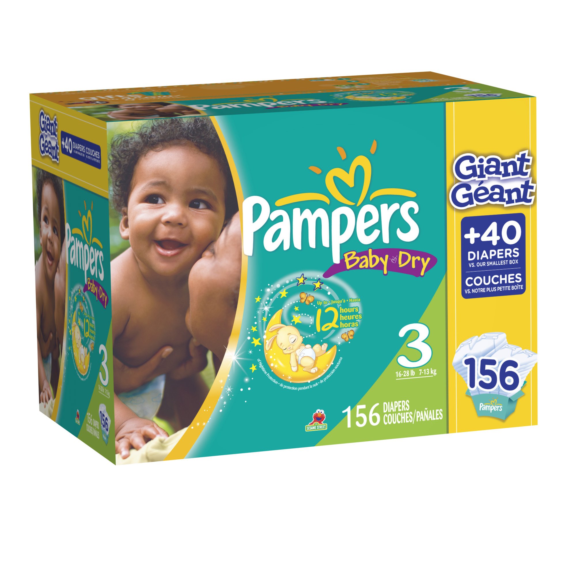 pampers active baby 3 gigant box plus