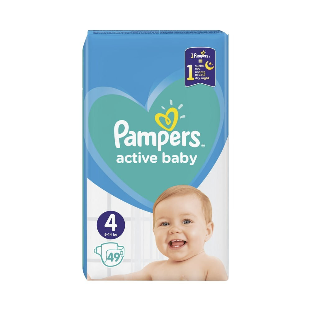 pampers active baby 4 auchan