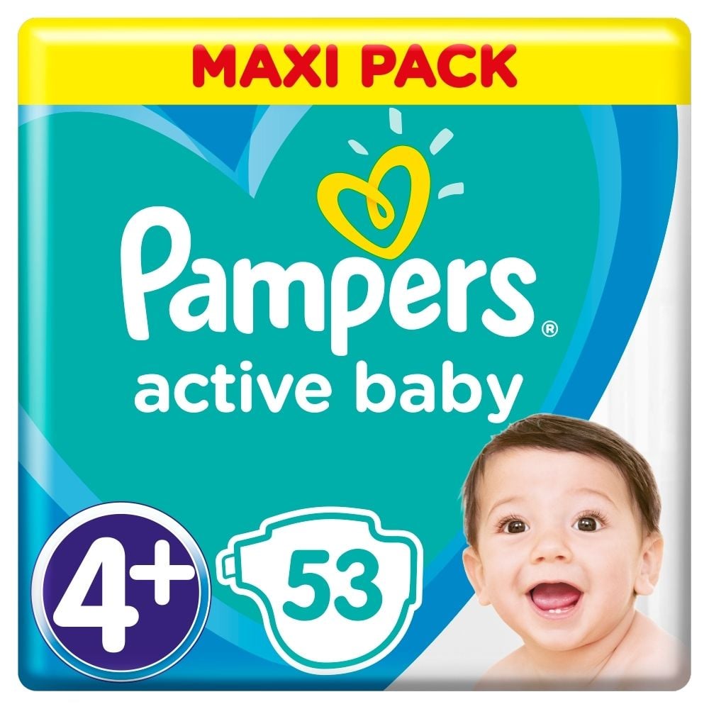 pampers active baby 4 carrefour