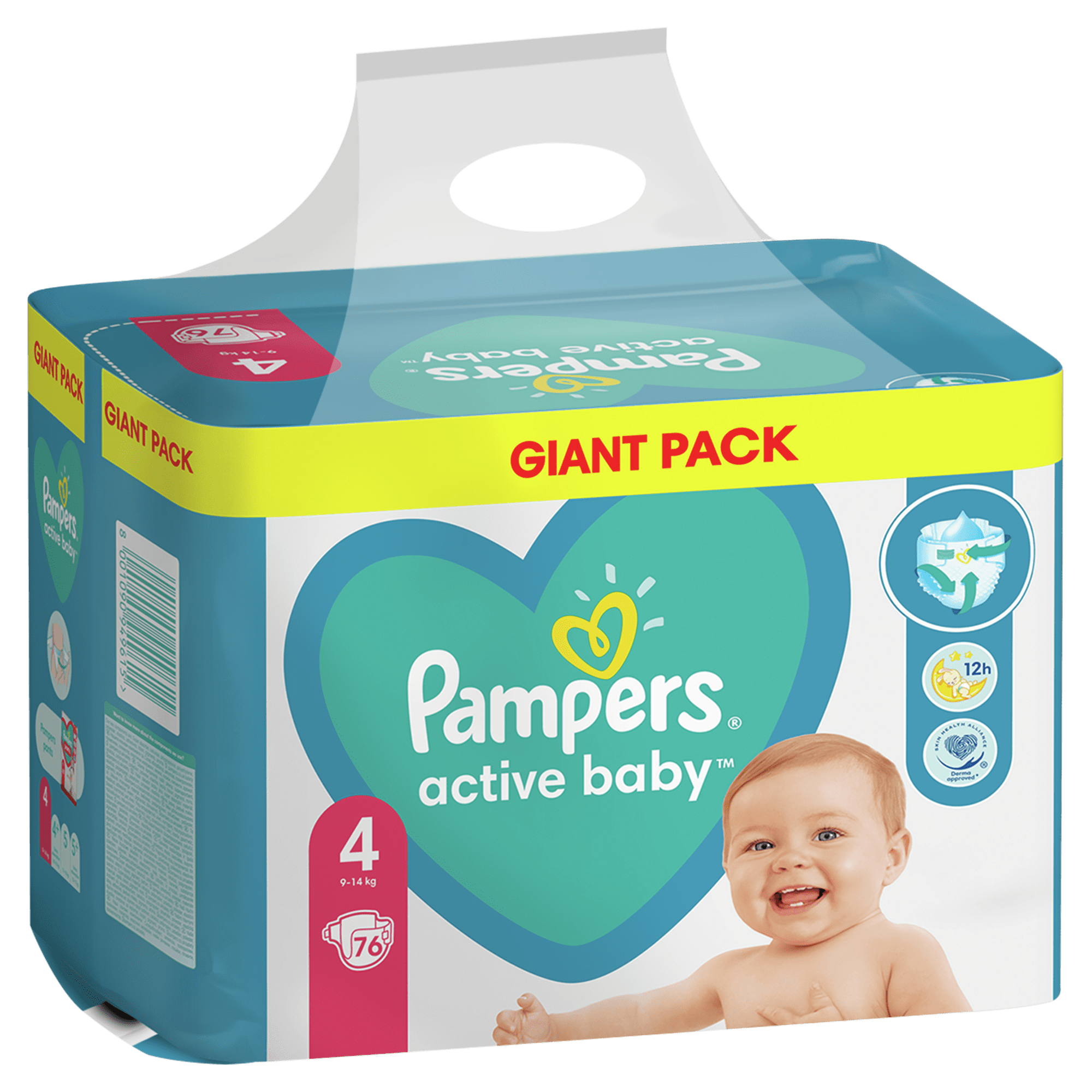 pampers active baby 4 maxi 76