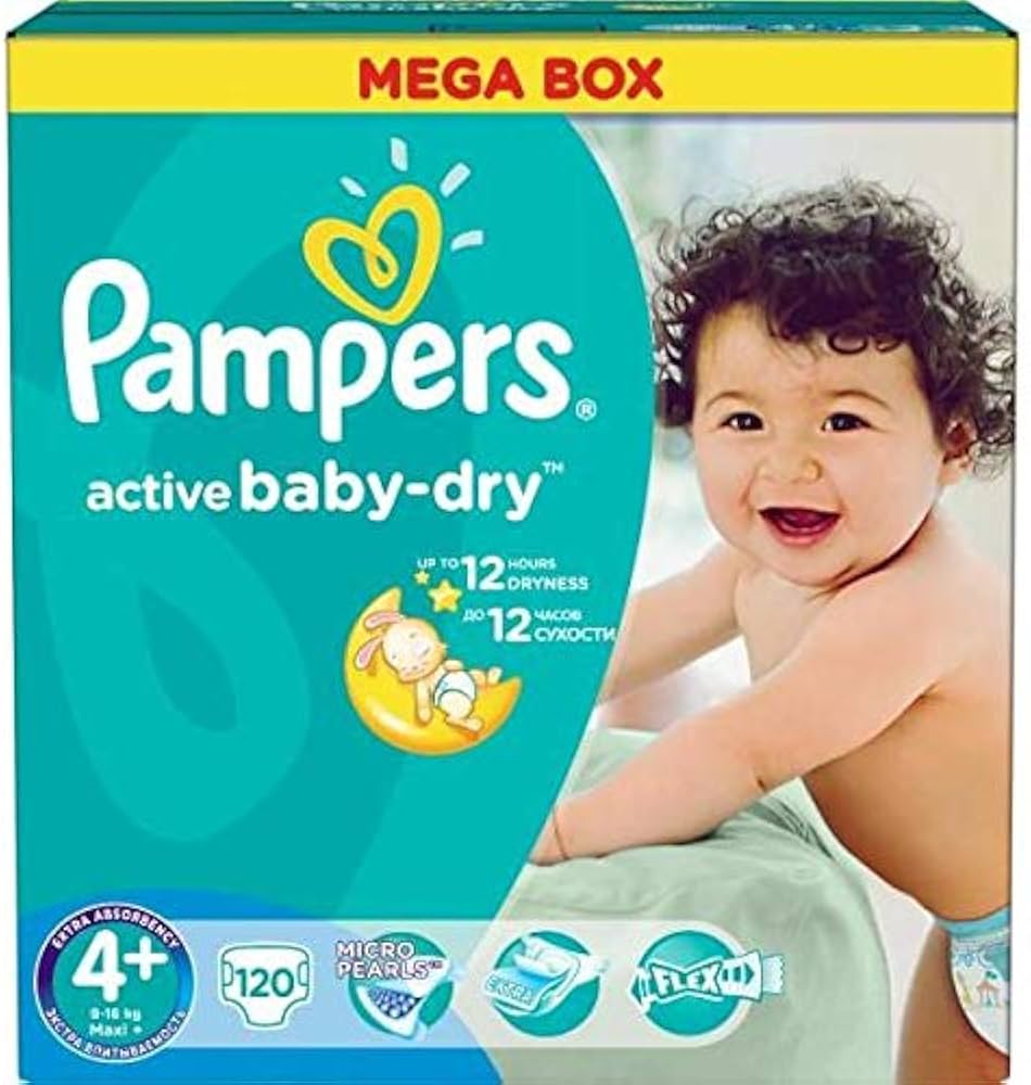 pampers active baby 4 plus