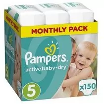 pampers active baby 5 150 szt