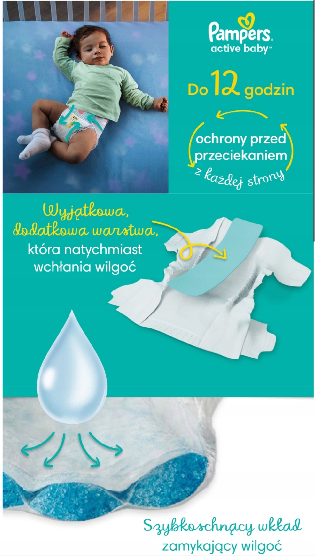 pampers active baby 5 54 szt