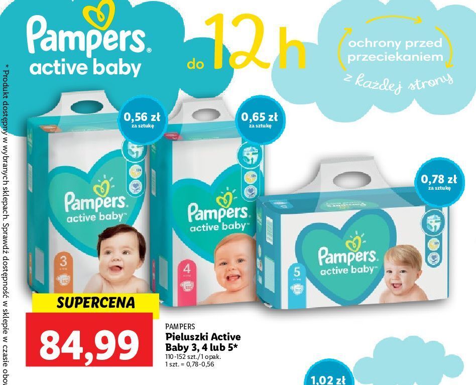 pampers active baby 5 lromocja