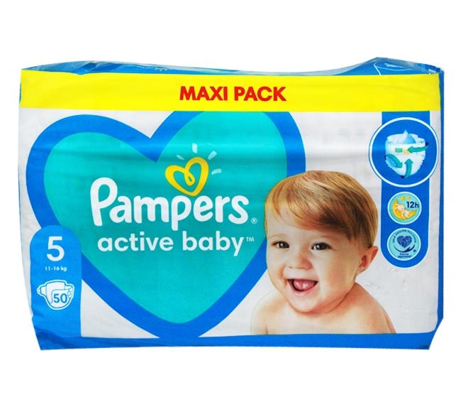 pampers active baby 5 maxi pack