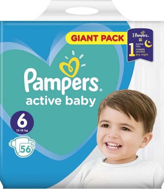 pampers active baby 6 cena