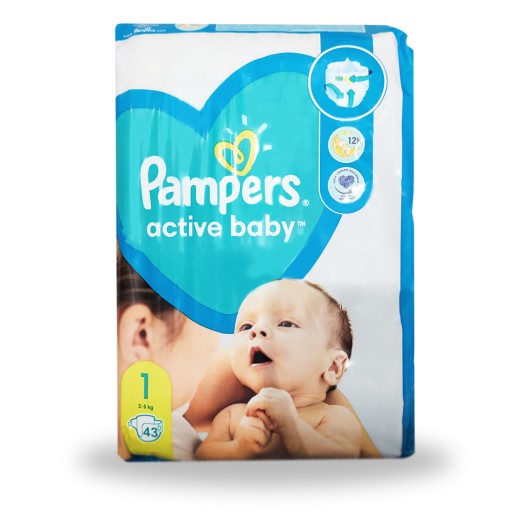 pampers active baby cena 1