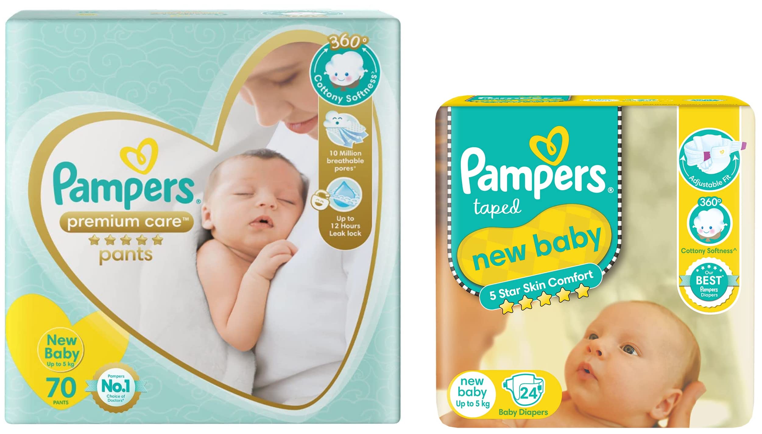 pampers active baby czy premium care 3