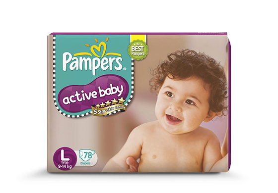 pampers active baby dipapers