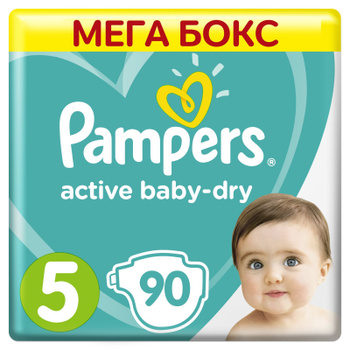 pampers active baby dry 3 90