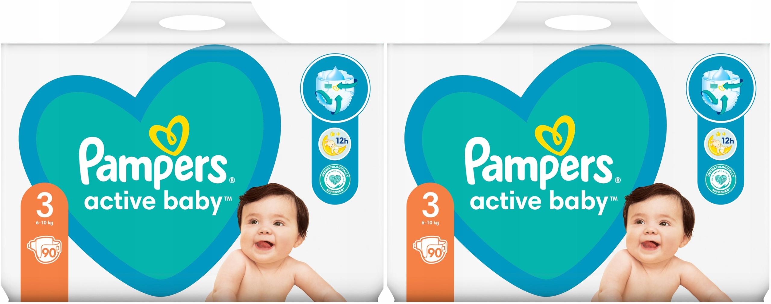 pampers active baby dry 3 96 pieluszek