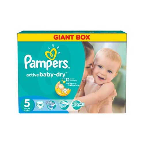 pampers active baby dry 5 cena