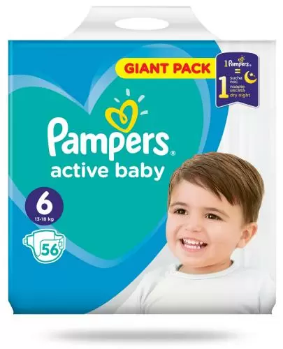 pampers active baby dry pieluchomajtki 4 13 szt cena