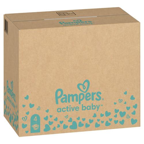 pampers active baby-dry pieluchy rozmiar 4 maxi 8-14kg 132 sztuki