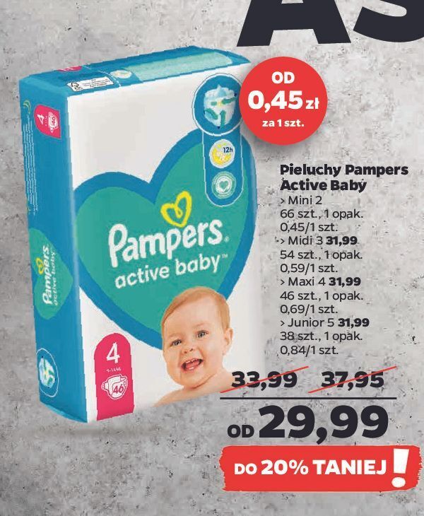 pampers active baby dry promocja