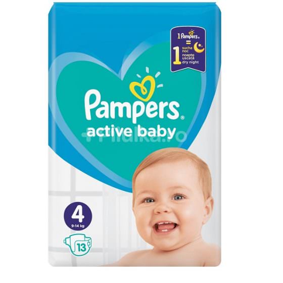 pampers active baby maxi pack 4