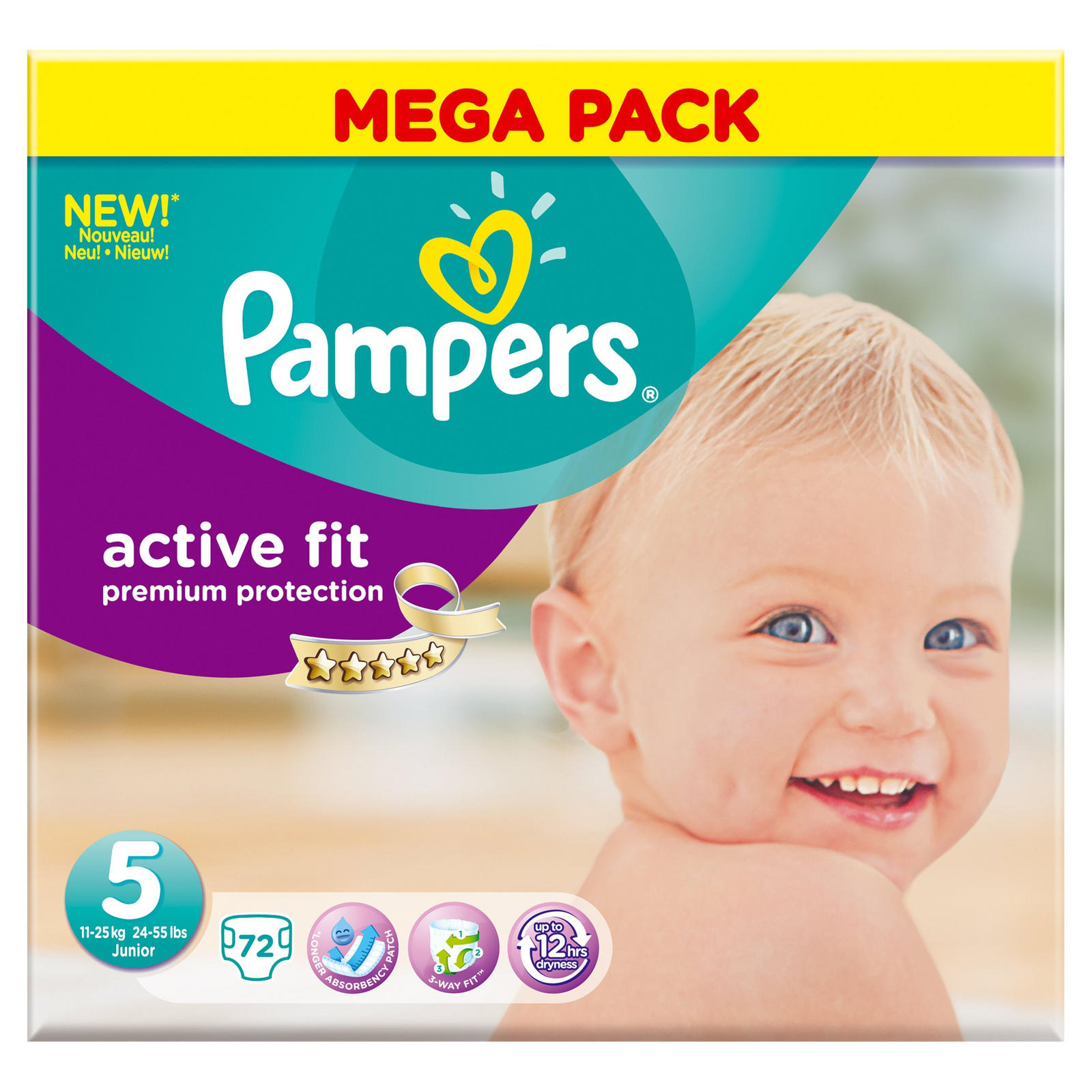 pampers active fit 5