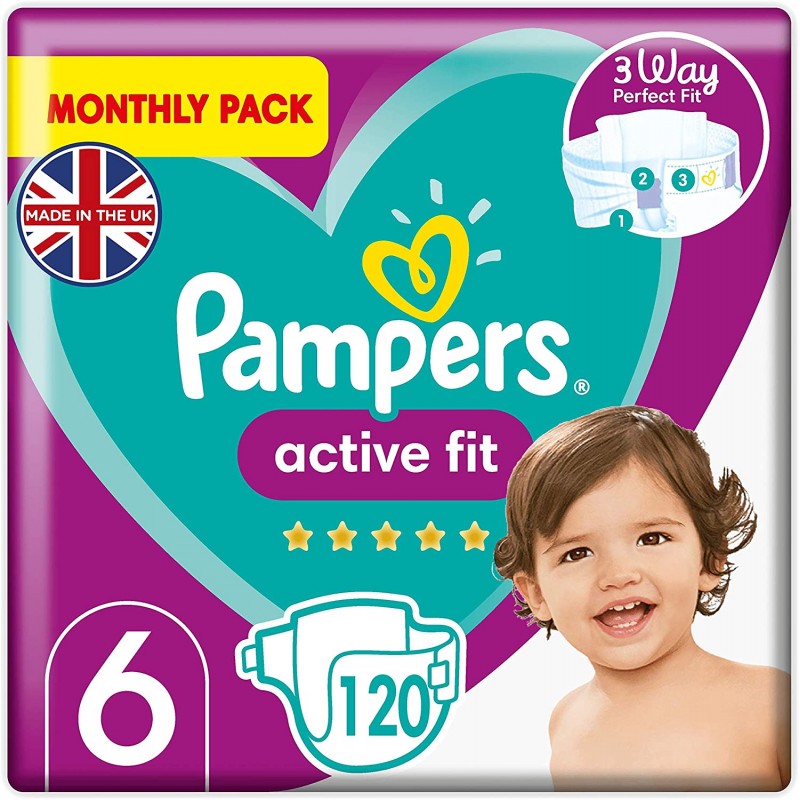 pampers active fit 6 cena