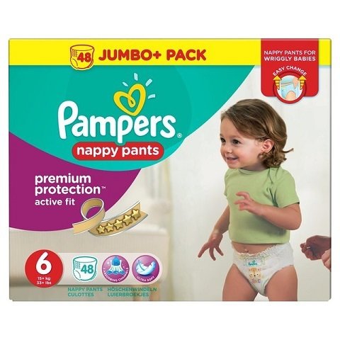 pampers active girl 6