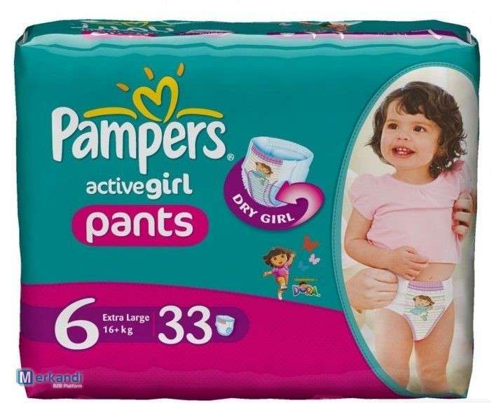 pampers active girl gdzie