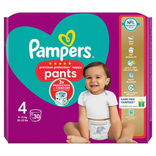 pampers active pants 4