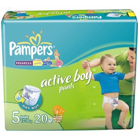 pampers active pants boy 5