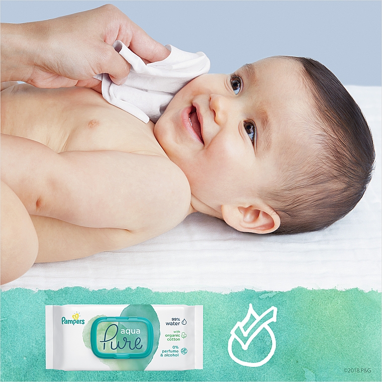 pampers aqua pure cena