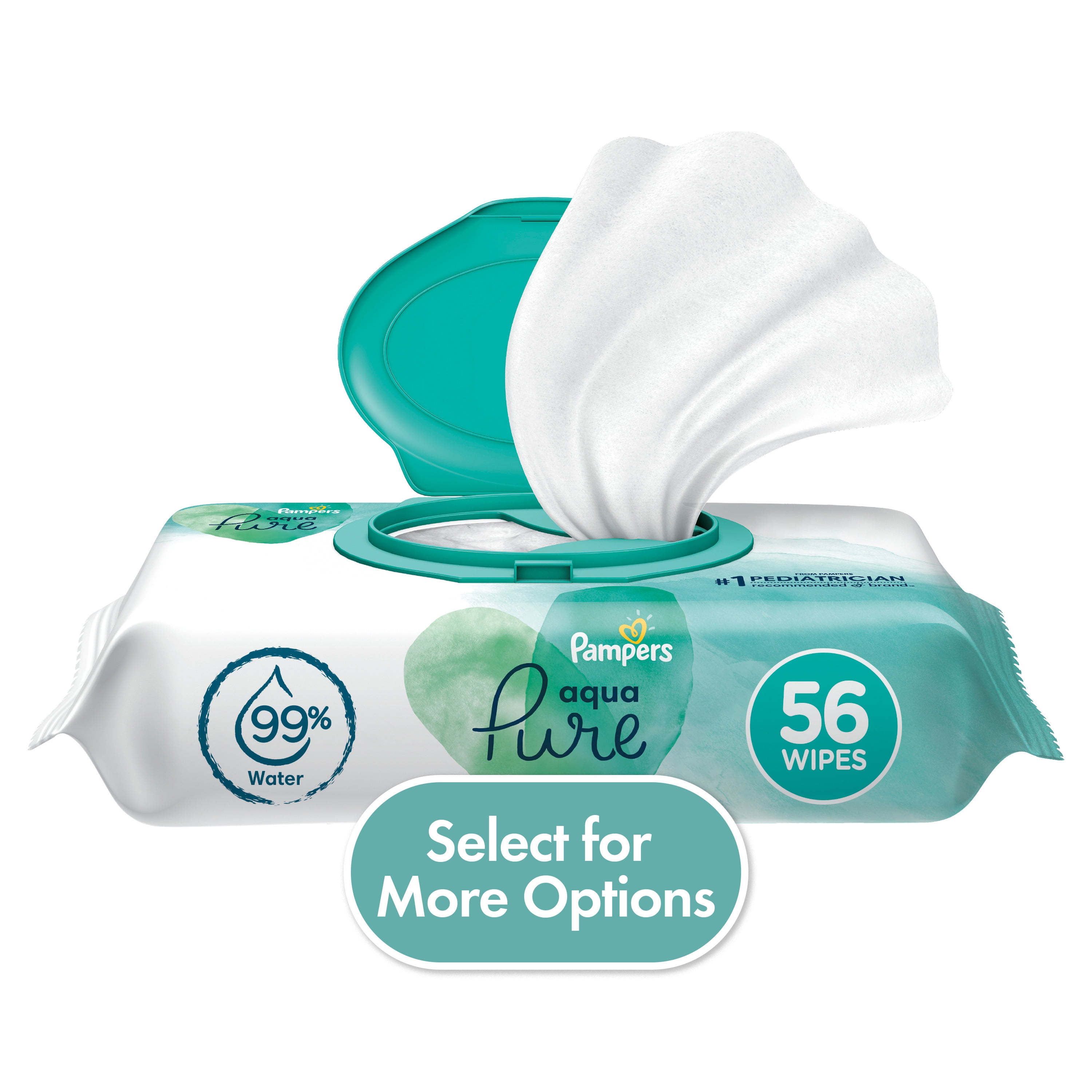 pampers aqua pure wipes