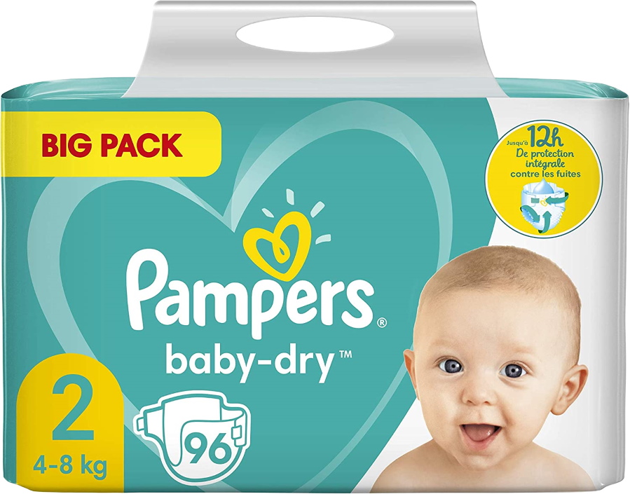 pampers baby dry 2 80 sztuk cena