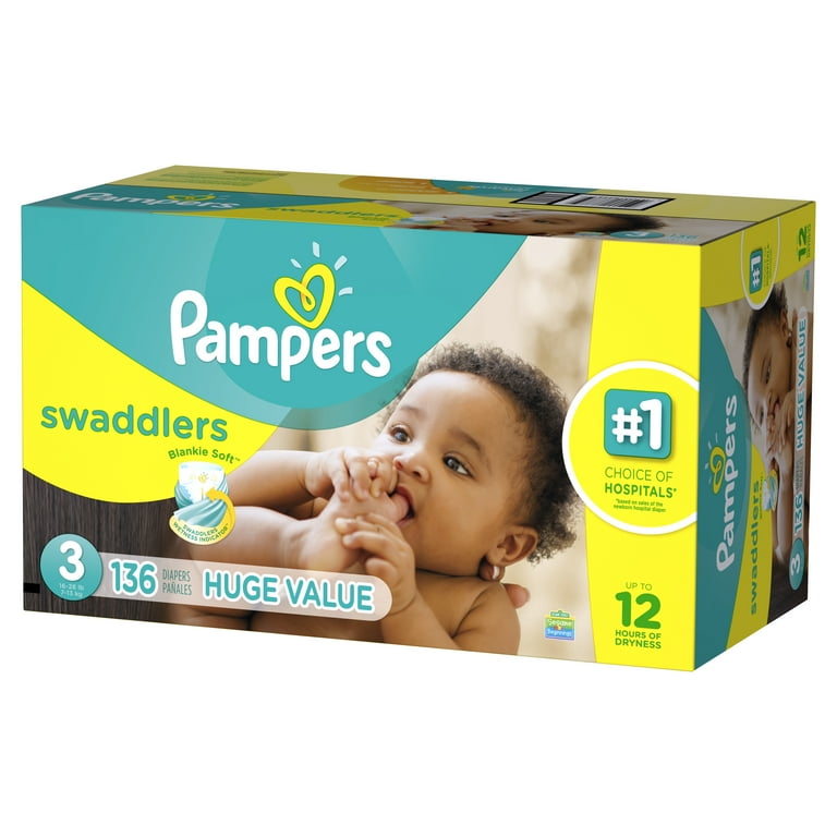 pampers baby dry 3 136 szt