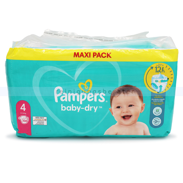 pampers baby dry 4 106 sztuk