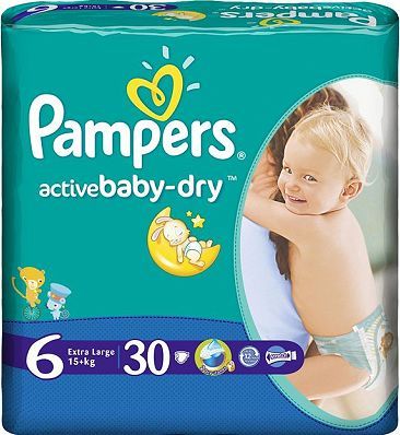 pampers baby dry 6+ extra large sklep