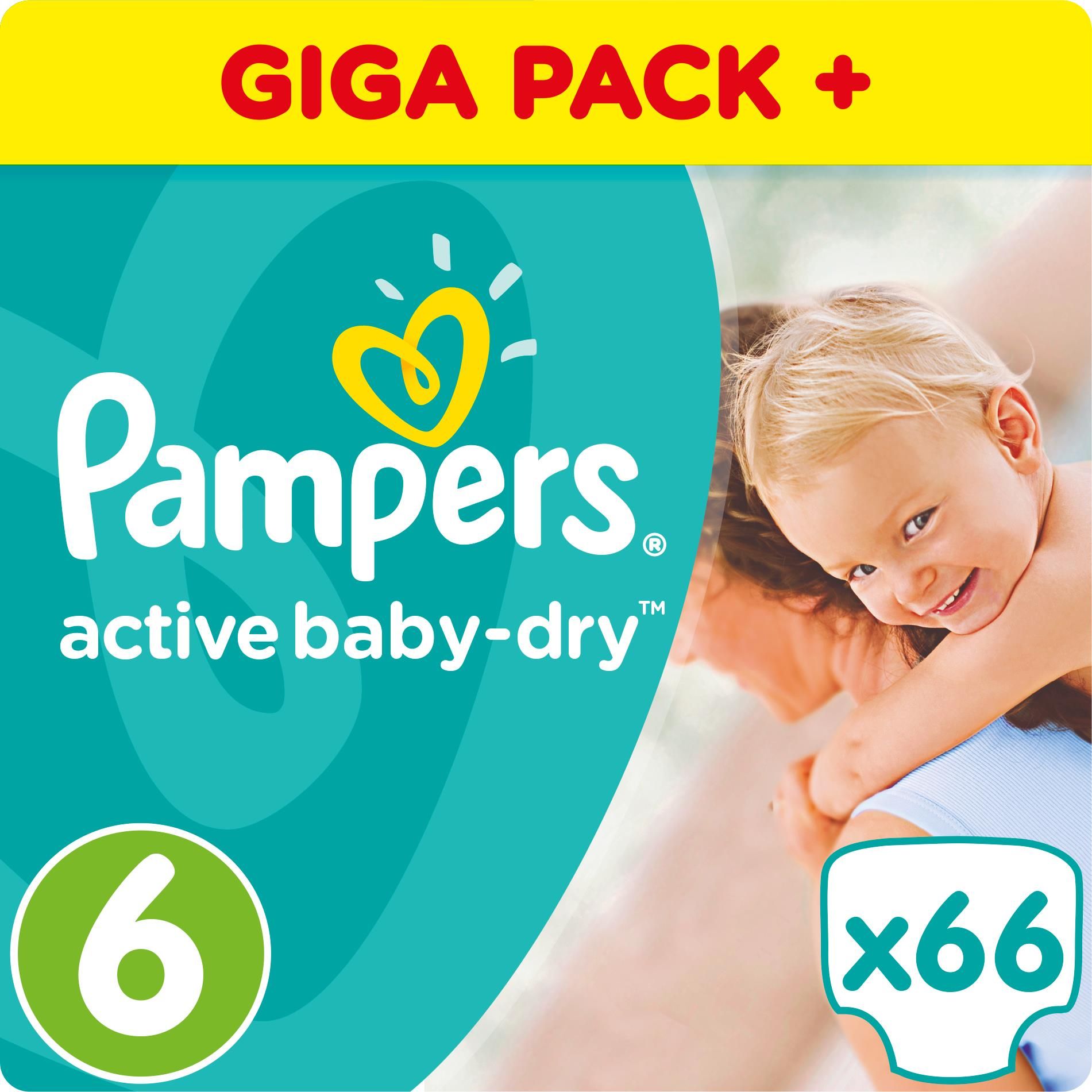 pampers baby dry 6+ extra large sklep