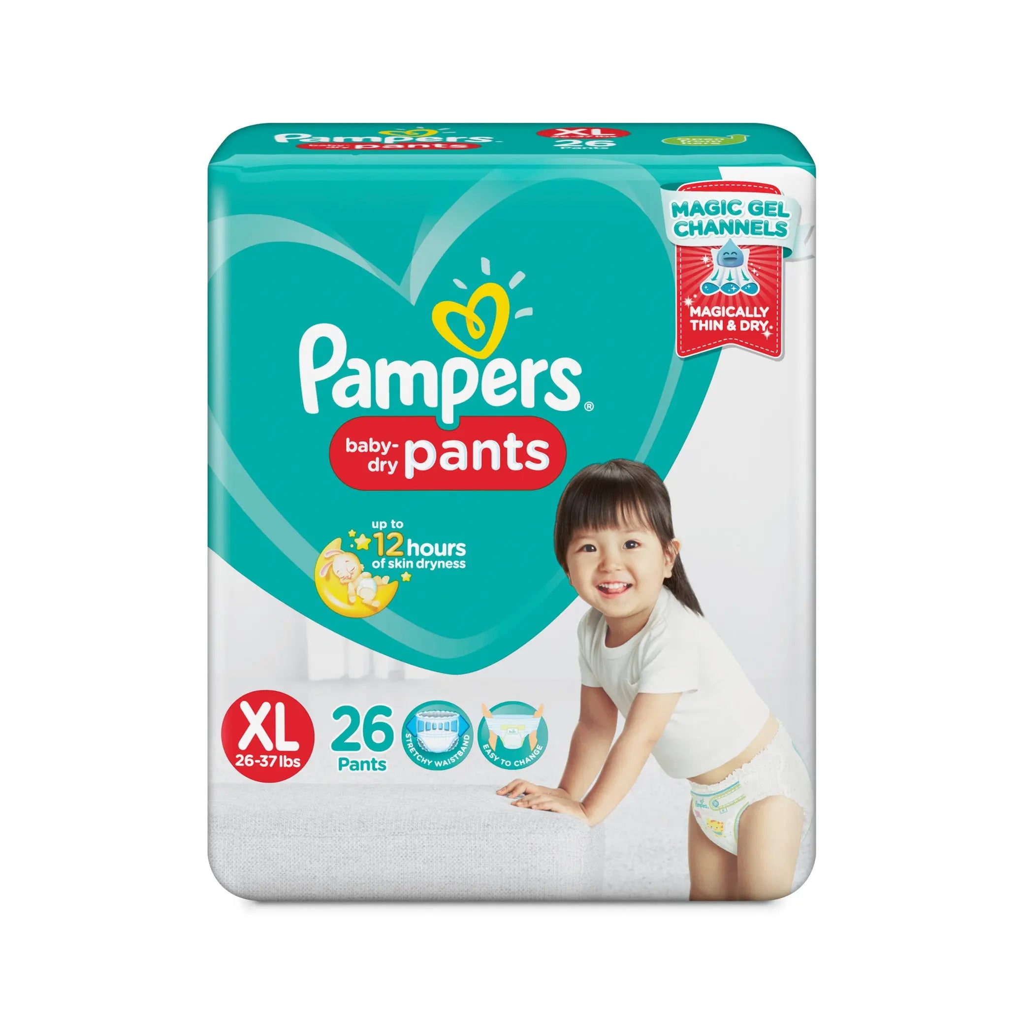 pampers baby dry extra large+