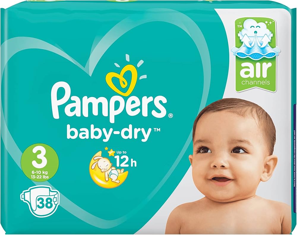 pampers baby dry maat 3