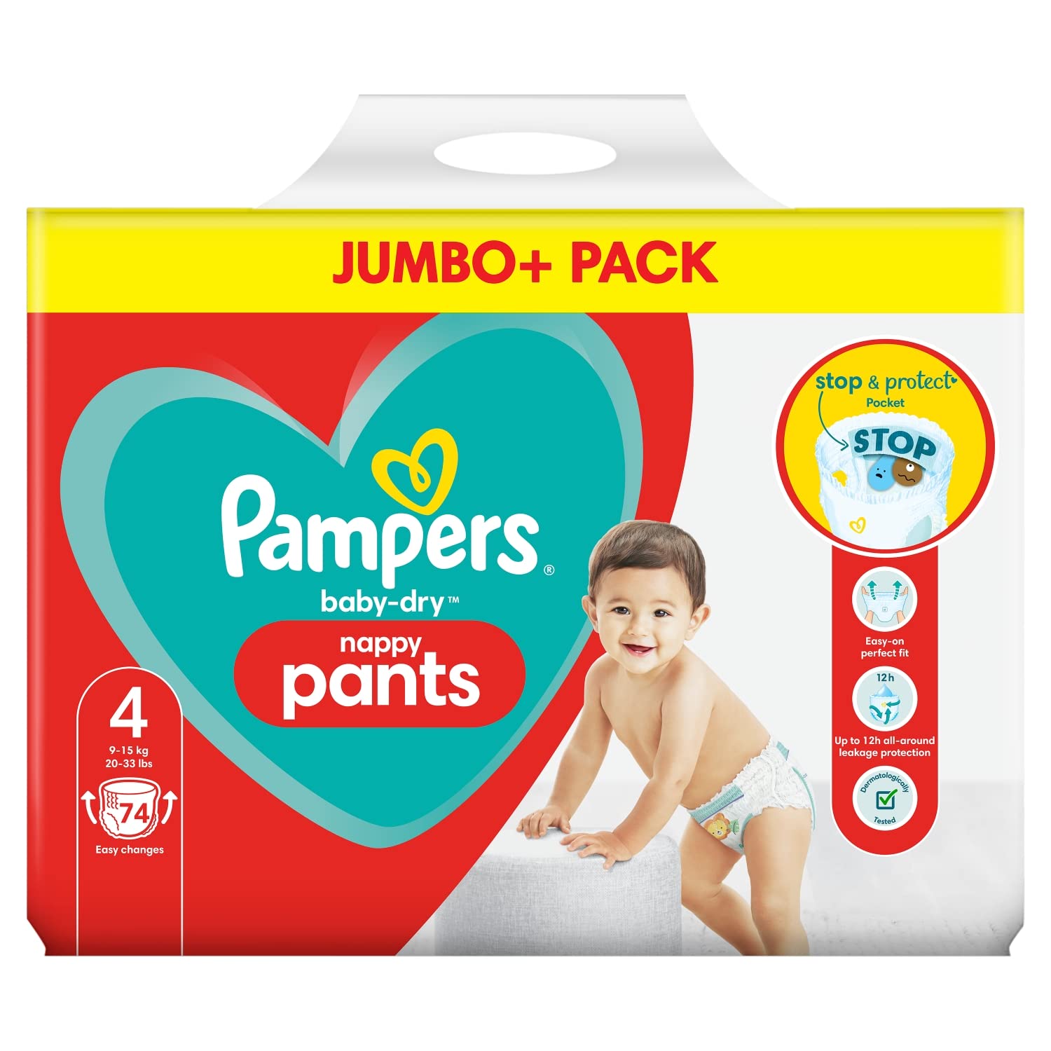 pampers baby dry midi 74