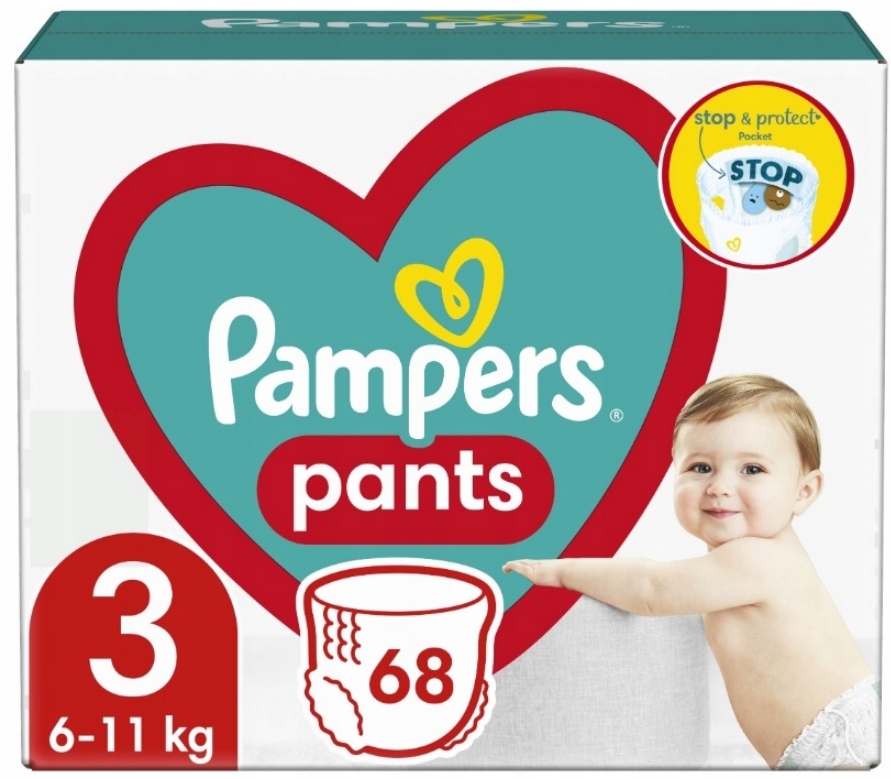 pampers bez ściągacza