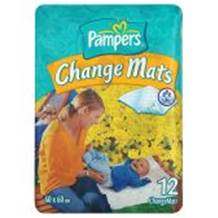 pampers change mats