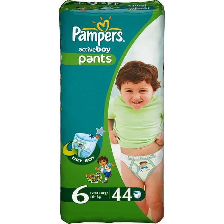 pampers chłopiec